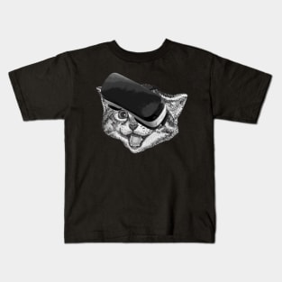 Vr cat Kids T-Shirt